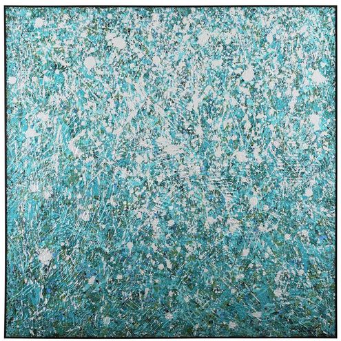 Rushing Waters 60 X 60 inch Oils and Original Art