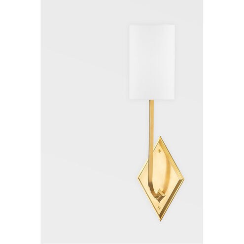 Eastern Point 1 Light 6 inch Aged Brass Wall Sconce Wall Light