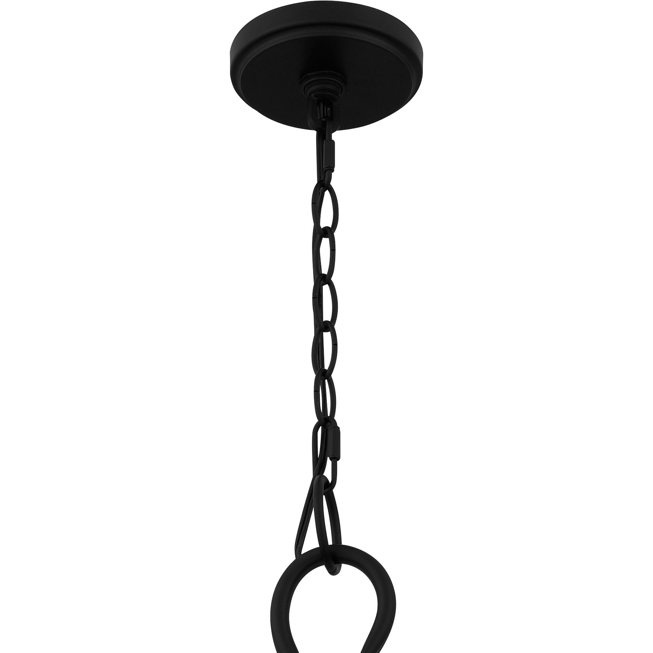 Blanche 15 Light 32 inch Matte Black Chandelier Ceiling Light