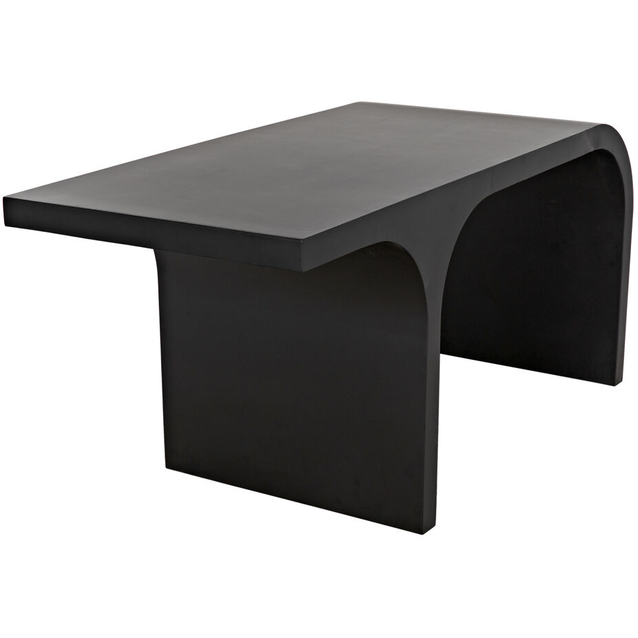 Maximus 66 X 28 inch Matte Black Desk