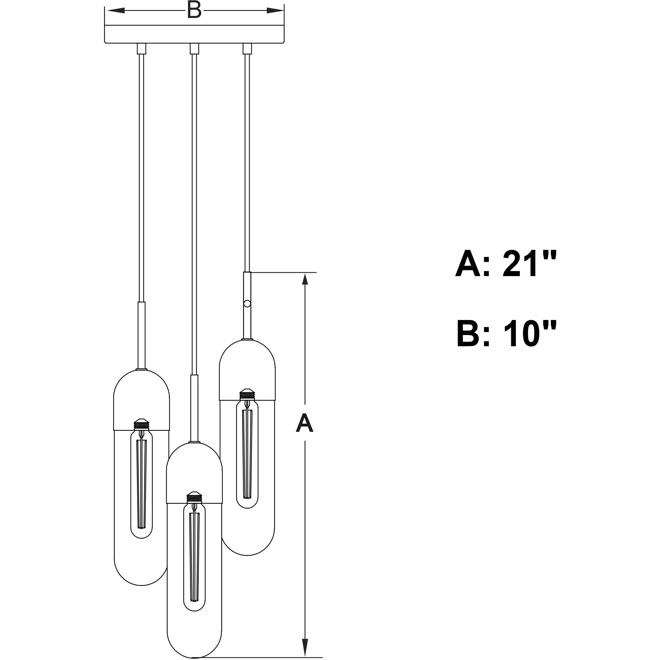 Thalia LED 10 inch Antique Gold Pendant Ceiling Light