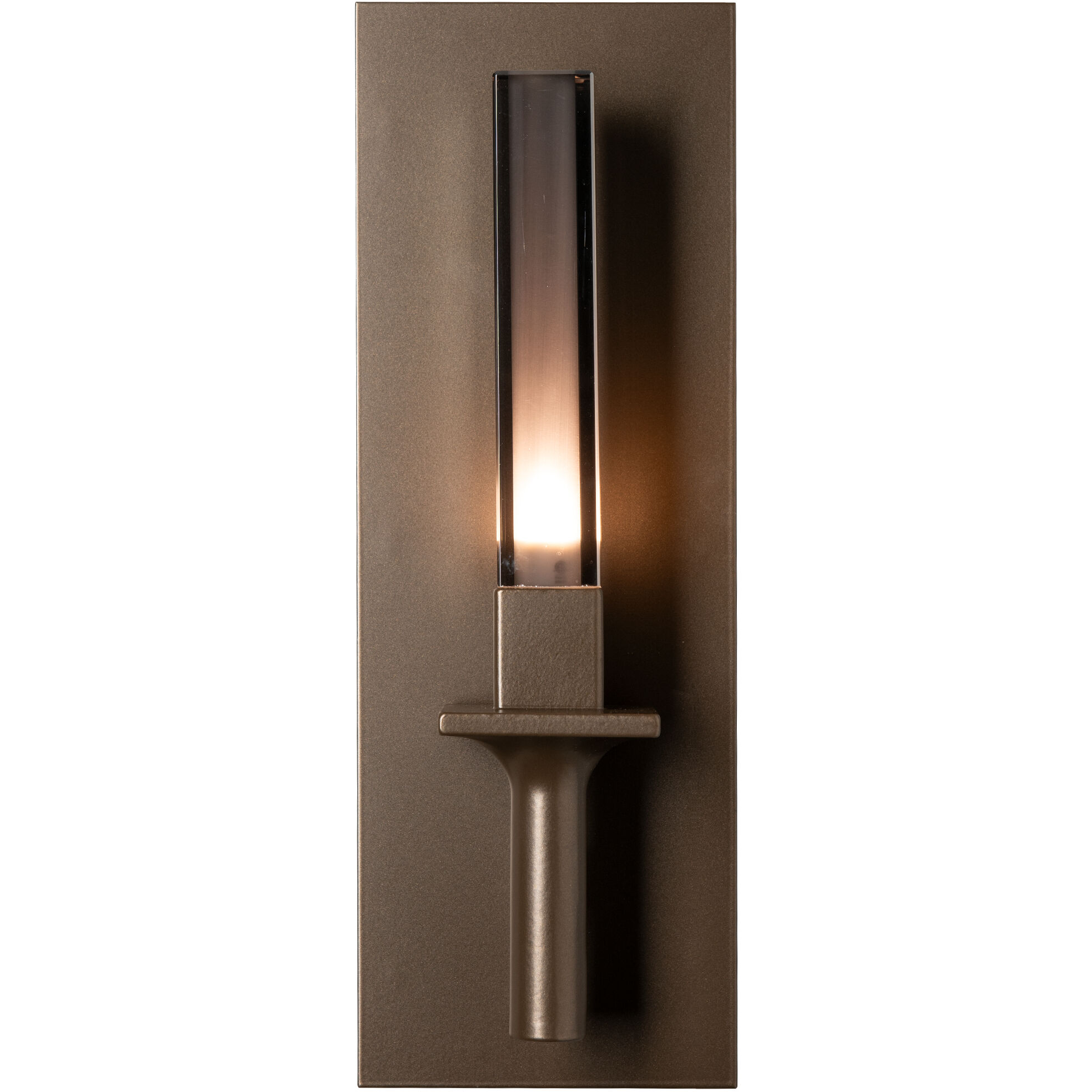 Windsor 1 Light 4.5 inch Dark Smoke Wall Sconce Wall Light in Frosted
