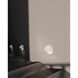 Mezza Cupola LED 5 inch Textured White ADA Sconce Wall Light