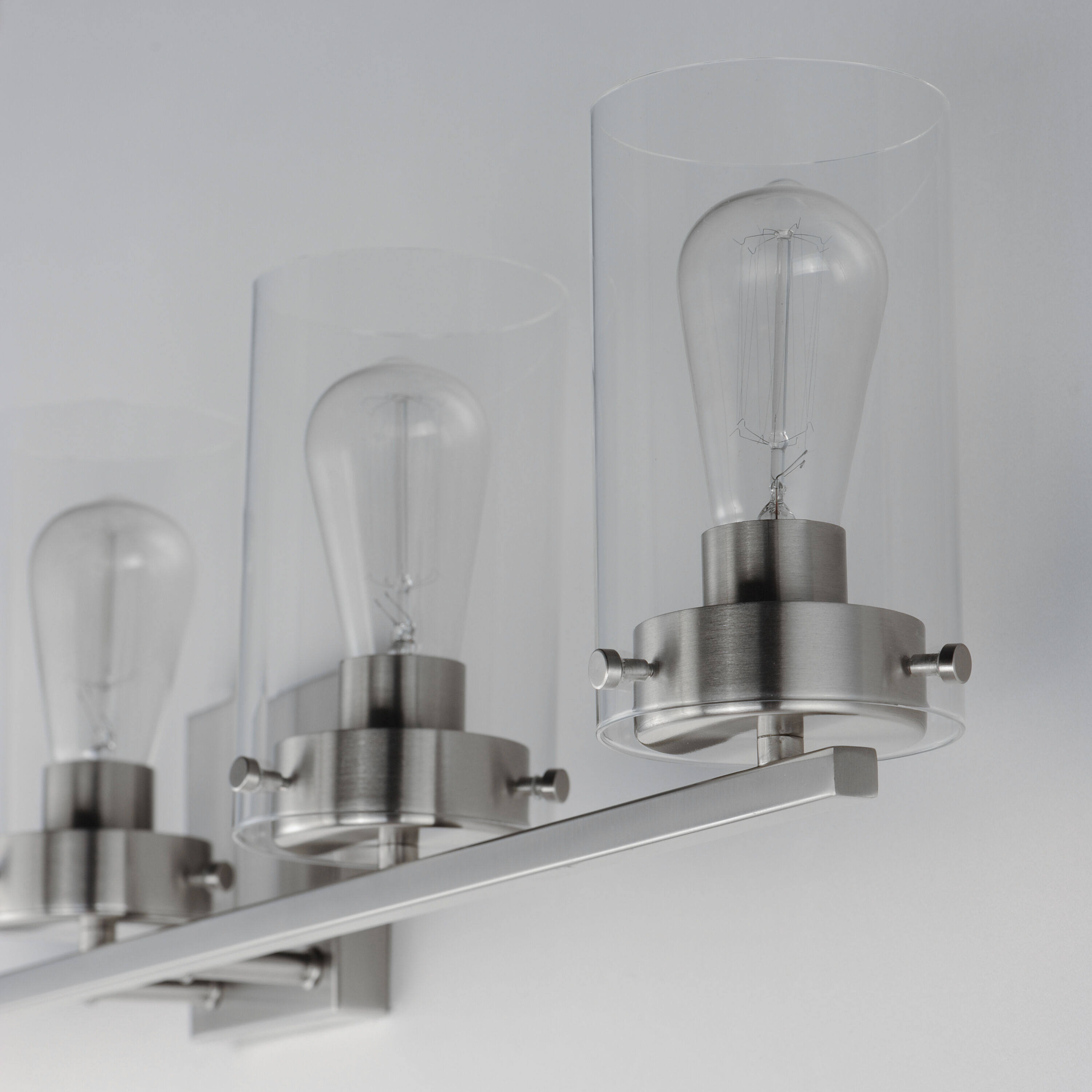 Pinn 5 Light 39 inch Satin Nickel Bath Vanity Wall Light