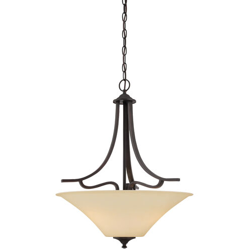 Treme 3 Light 20 inch Espresso Pendant Ceiling Light