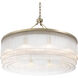 Hector 10 Light 35.43 inch Light Brushed Brass Chandelier Ceiling Light, Large