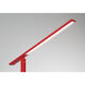 Portables 14 inch 3.00 watt Red Table Lamp Portable Light