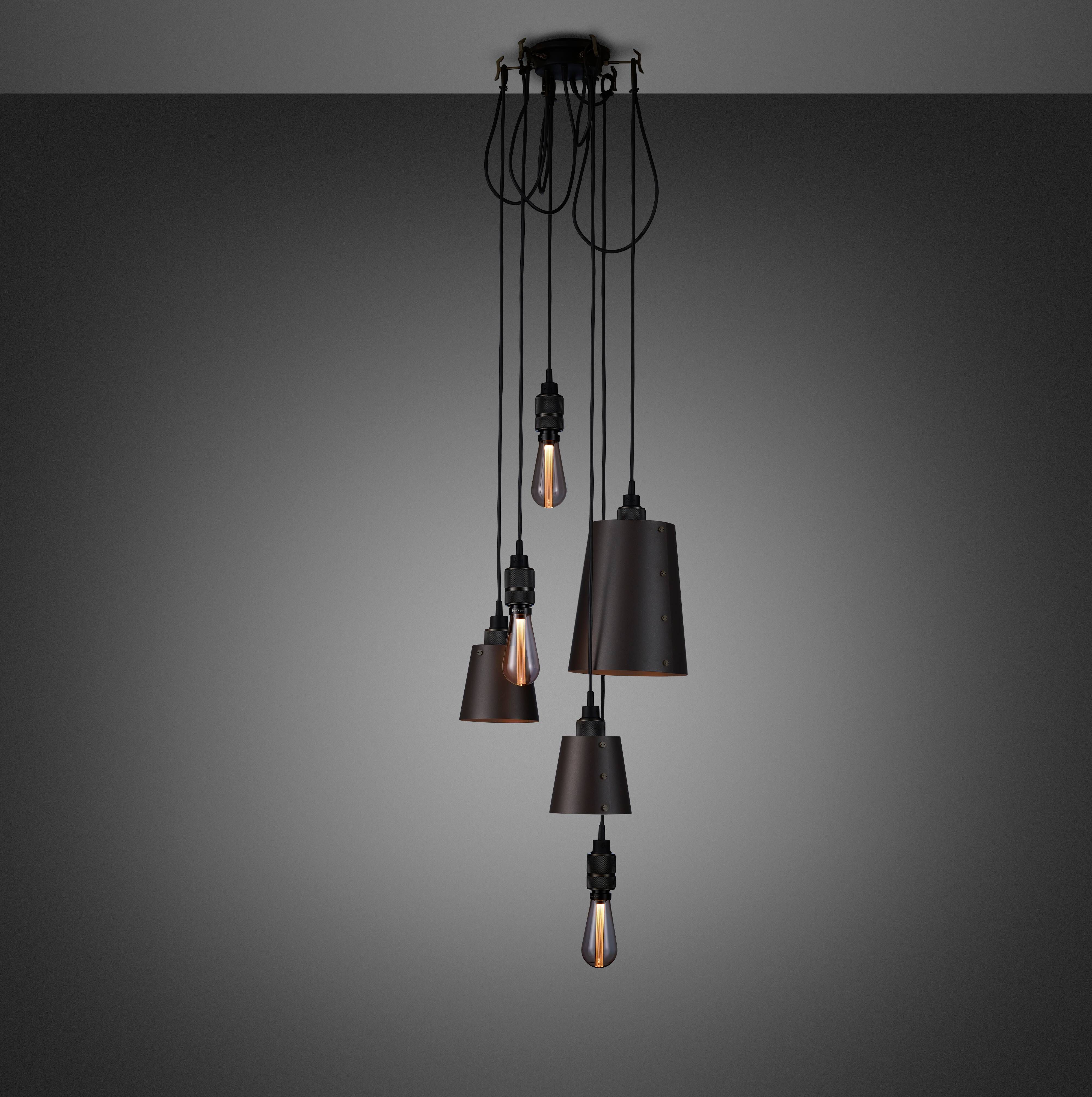 Hooked 6.0 LED 8.27 inch Graphite / Smoked Bronze Pendant Ceiling Light, Mix