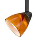 Serpentine 1 Light 12V Dark Bronze Track Head Ceiling Light