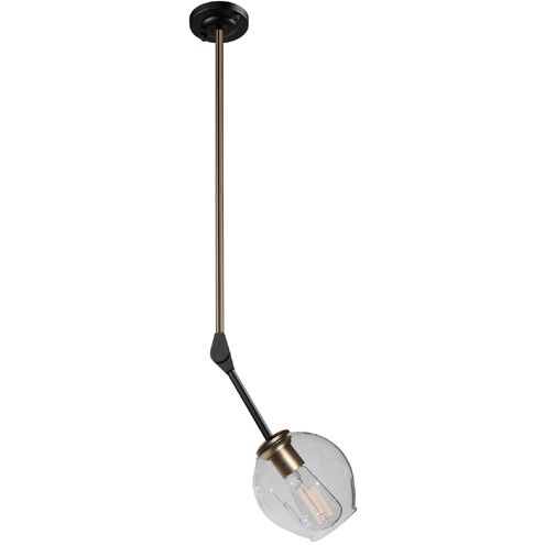 Organic LED 6.25 inch Vintage Brass Pendant Ceiling Light