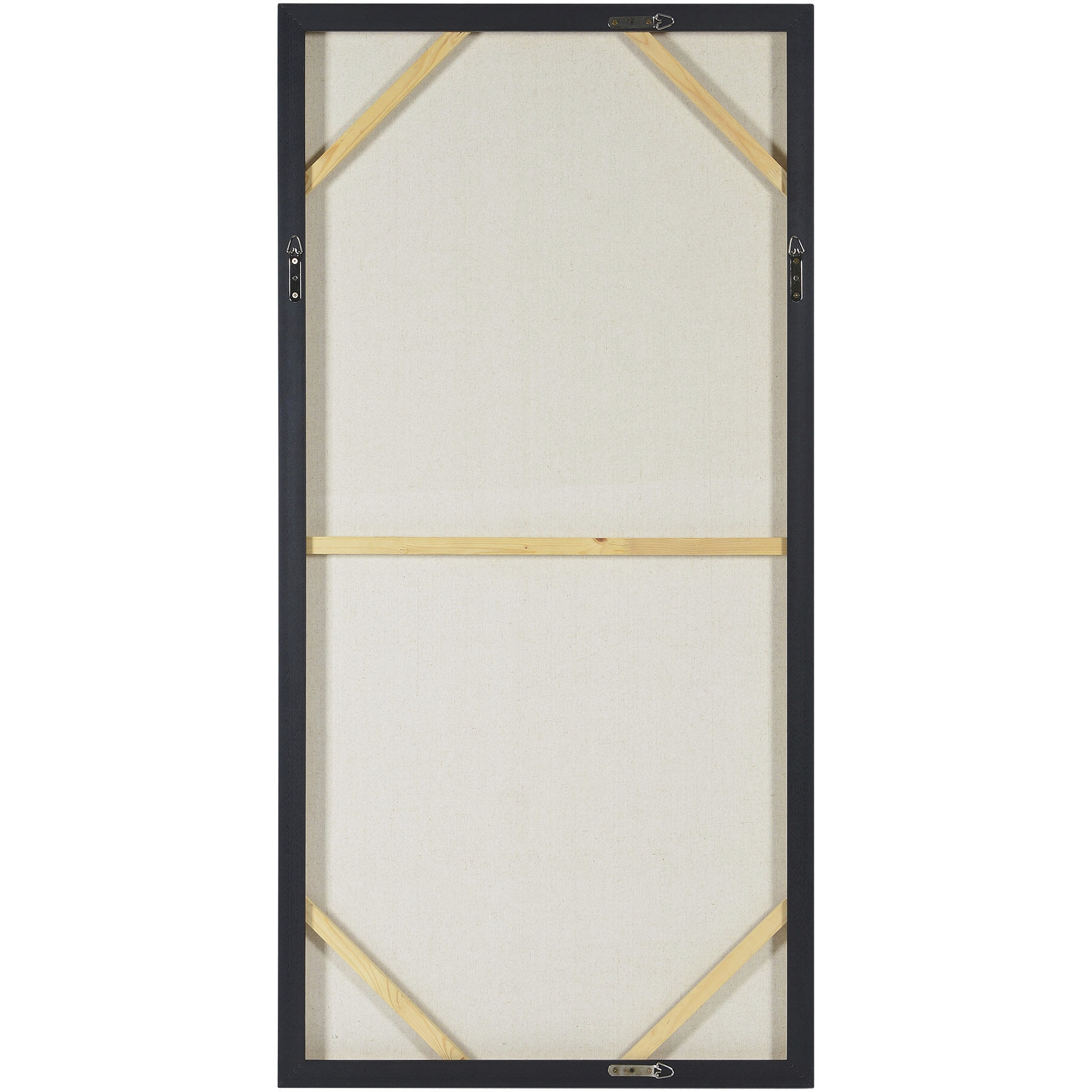 Crestone Gold and Rust with Dark Brown Canvas Art