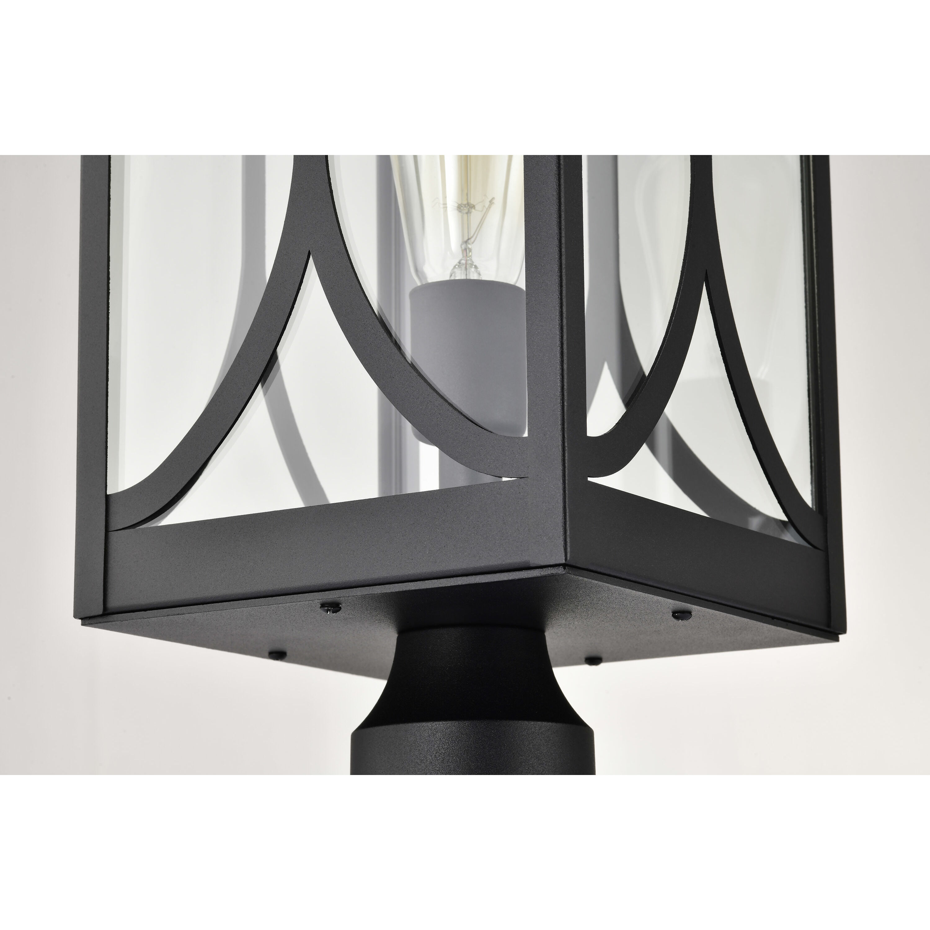 Oaklyn 1 Light 23.13 inch Matte Black Outdoor Post Light