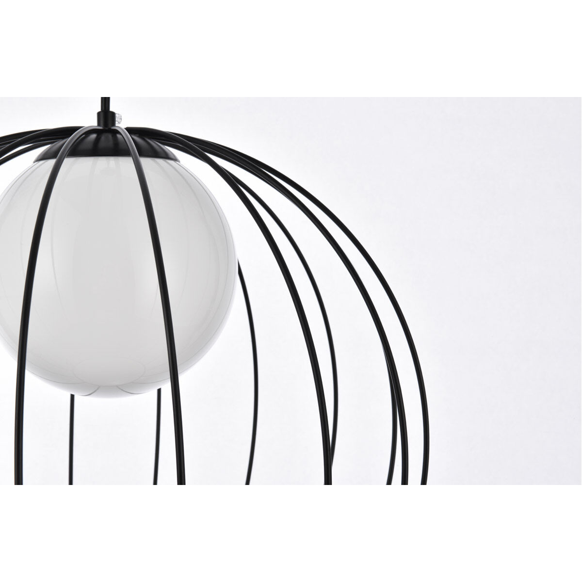 Wetzel 1 Light 16 inch Black Pendant Ceiling Light