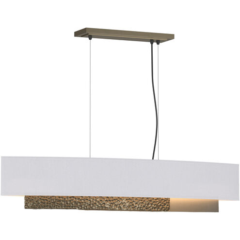 Oceanus 4 Light 42 inch Soft Gold Pendant Ceiling Light in Natural Anna