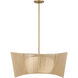 Key Largo 1 Light 28 inch Soft Brass Pendant Ceiling Light
