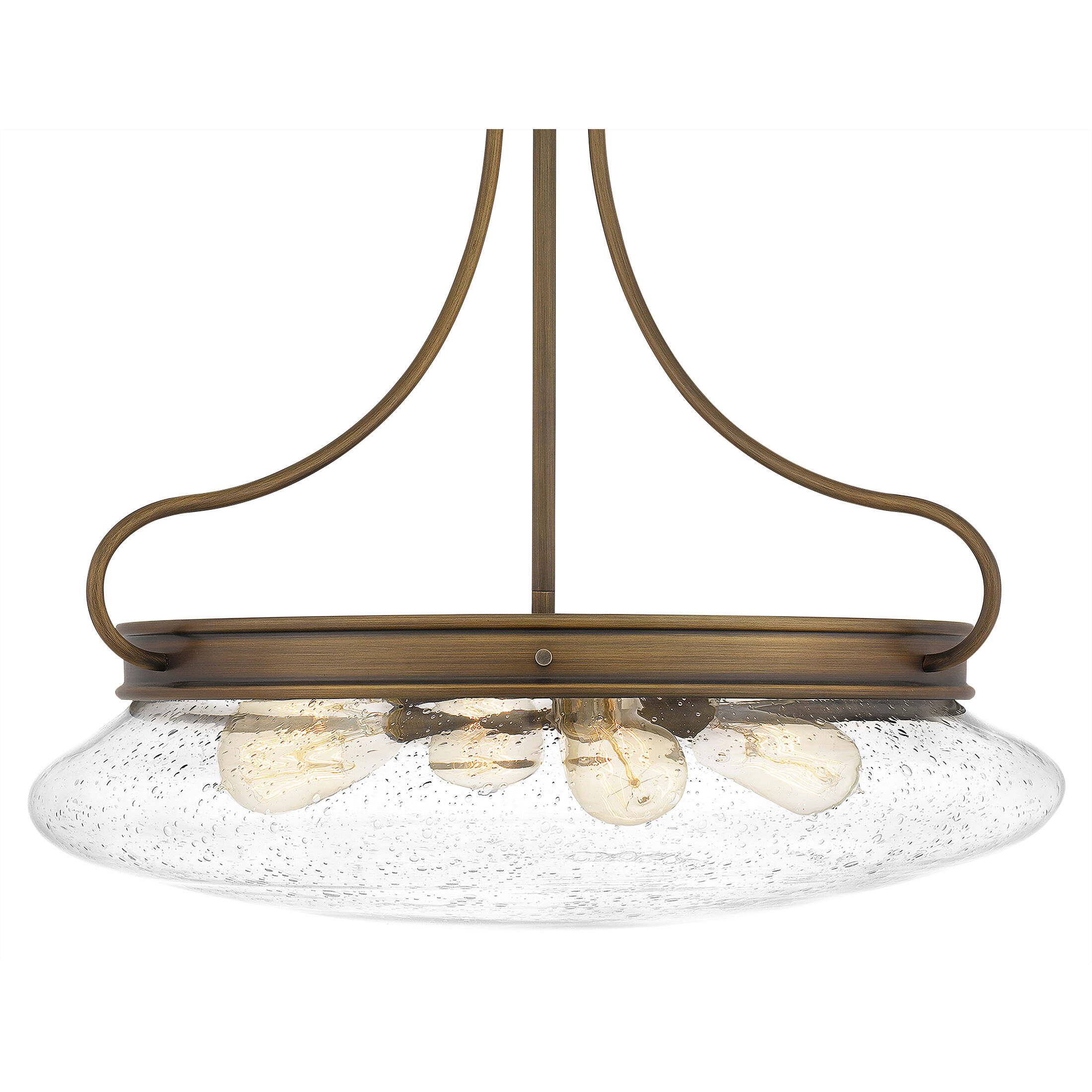 Tucker 4 Light 22 inch French Bronze Pendant Ceiling Light