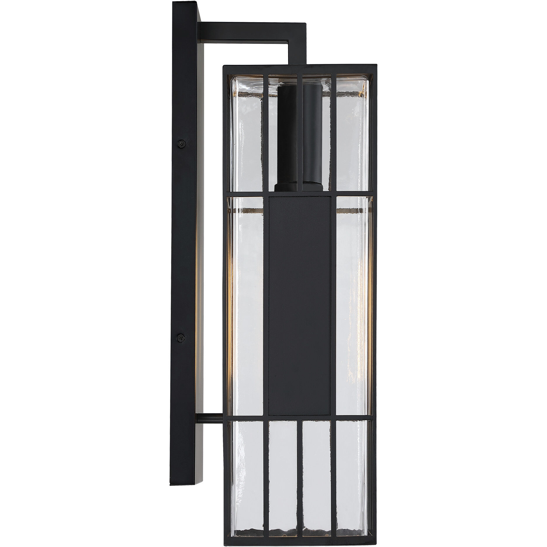 Edgehill LED 22 inch Black Outdoor Wall Sconce