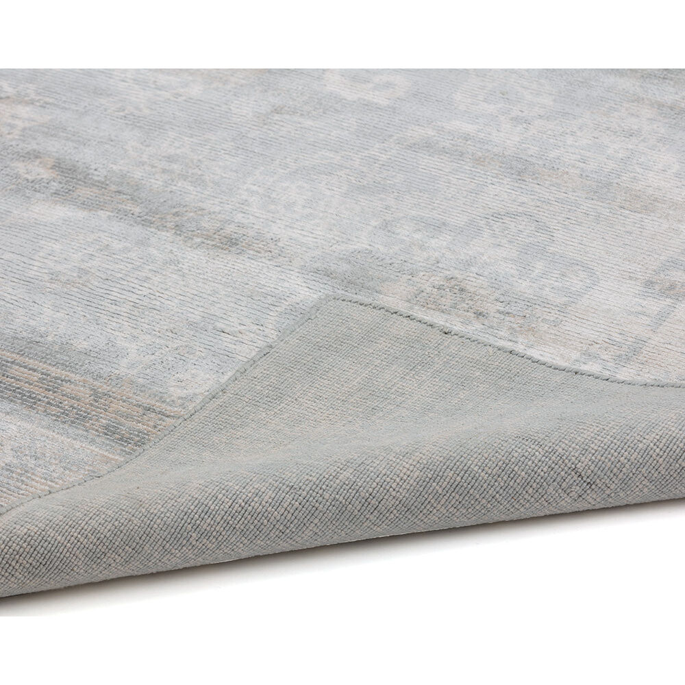 Boca 96 X 60 inch Grey Indoor Hand-Loomed Rug, Hand-Loomed