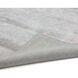 Boca 96 X 60 inch Grey Indoor Hand-Loomed Rug, Hand-Loomed