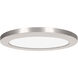 ModPLUS LED 7 inch Brushed Steel Flush Mount Ceiling Light