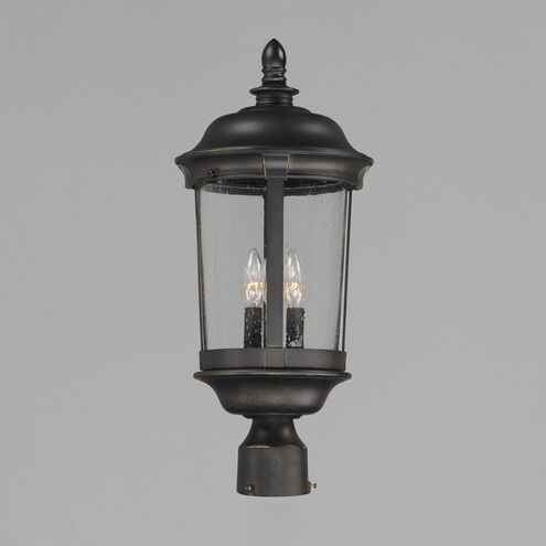 Dover VX 3 Light 21 inch Bronze Outdoor Pole/Post Lantern