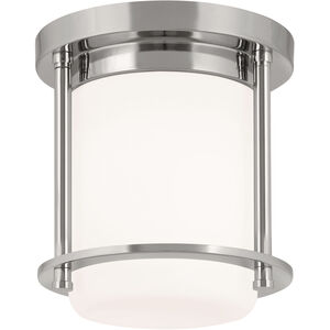 Brit LED 7.25 inch Polished Nickel Flush Mount Ceiling Light