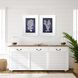 Waterside Collection Blue Framed Art