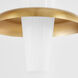 Mallory 1 Light 16 inch Aged Brass Pendant Ceiling Light