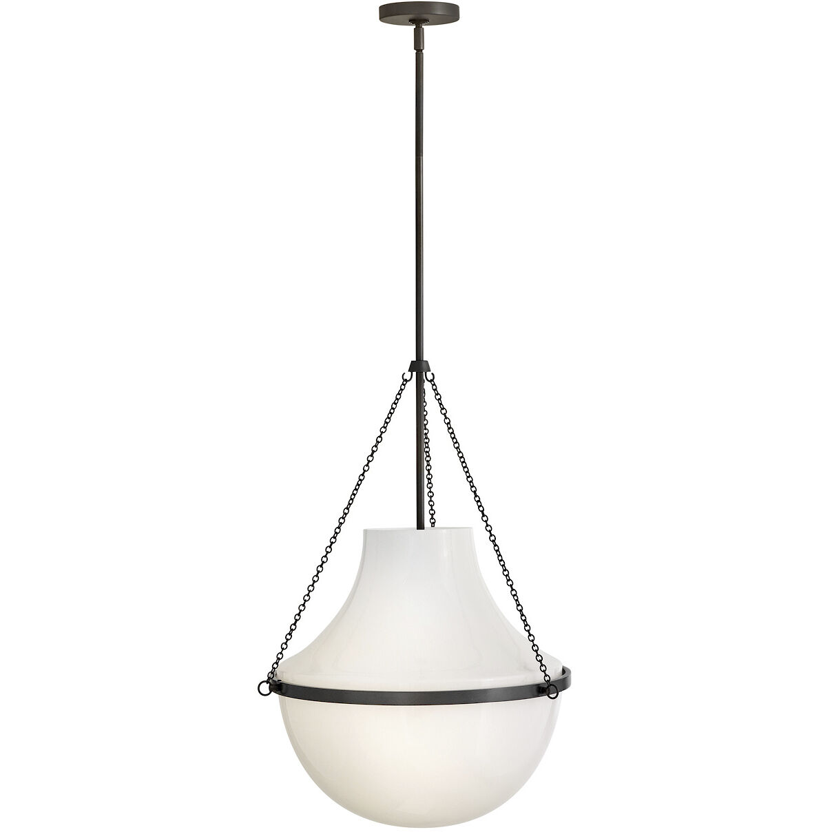 Collins 1 Light 20 inch Black Oxide Chandelier Ceiling Light