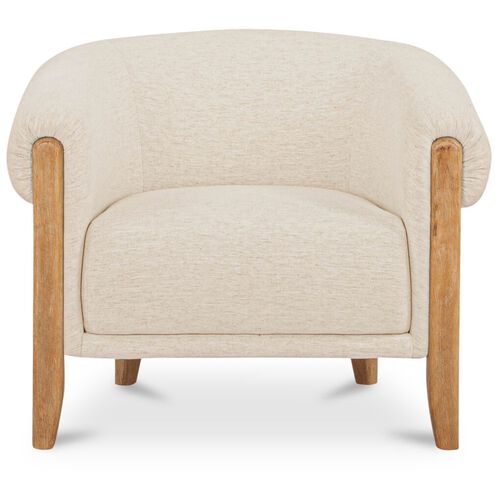 Jones White Accent Chair