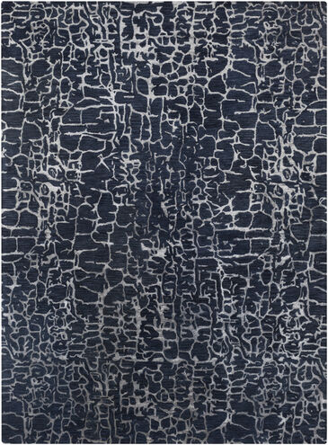 Banshee 132 X 96 inch Dark Blue Rug in 8 x 11, Rectangle