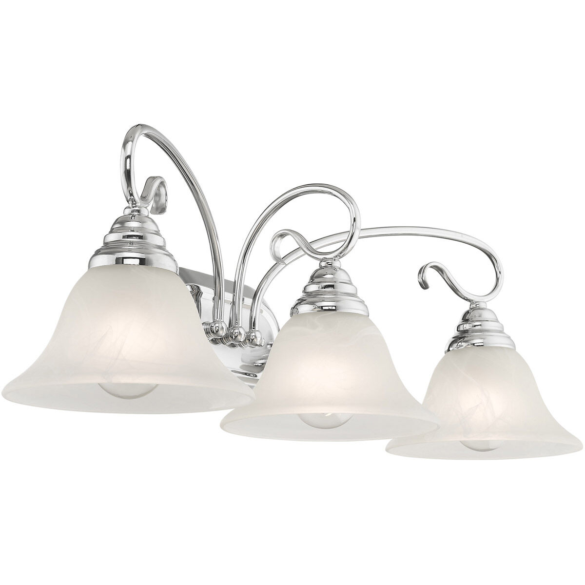 Coronado 3 Light 27 inch Polished Chrome Bath Vanity Wall Light