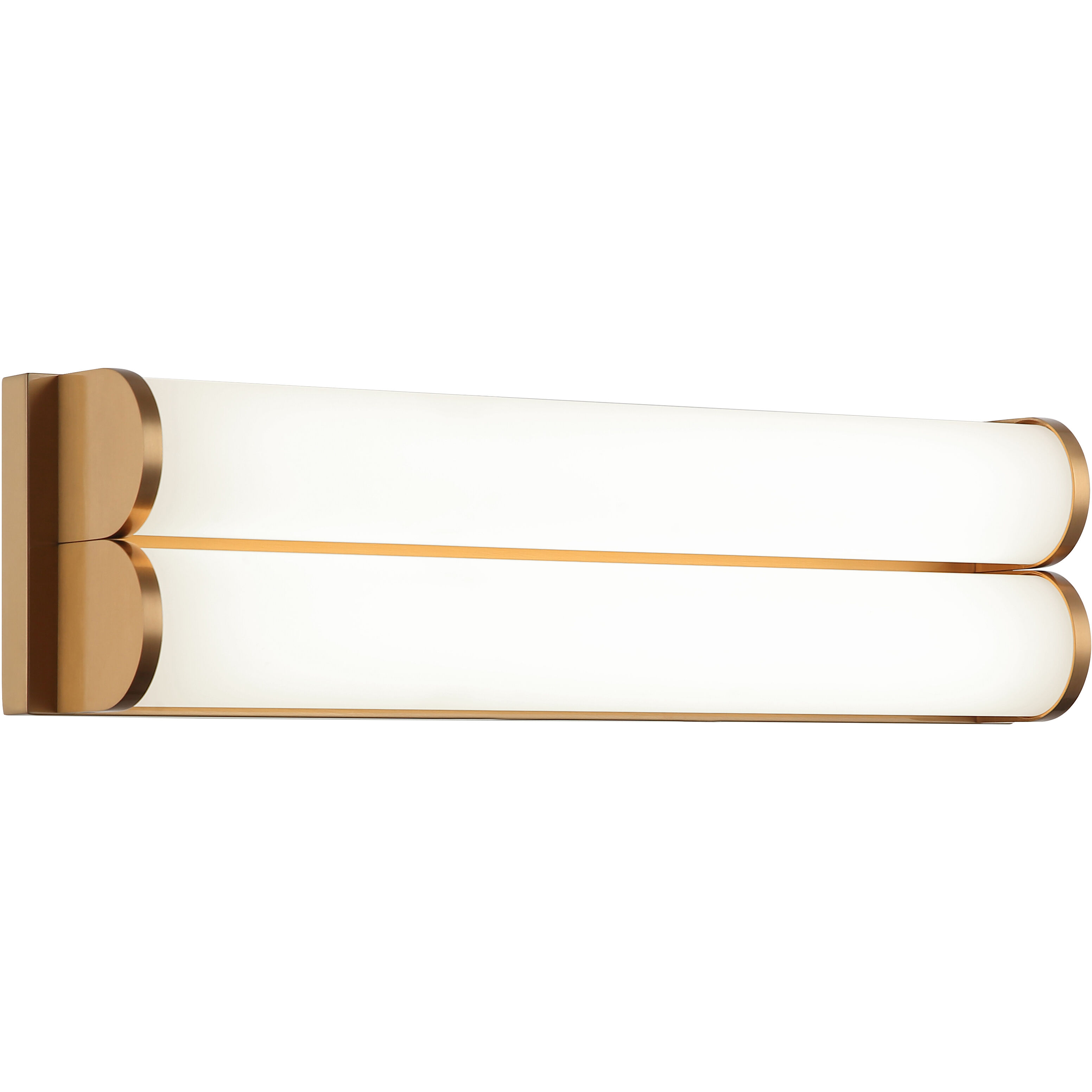 Jensen LED 18 inch Aged Gold Brass Wall Sconce Wall Light