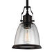 Hobson 1 Light 7.5 inch Oil Rubbed Bronze Mini-Pendant Ceiling Light