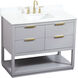 Larkin 42 X 22 X 34 inch Grey Vanity Sink Set