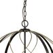 Brandywine 5 Light Antique Bronze Pendant Ceiling Light