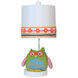 Poly Owl 20.75 inch 60 watt Multicolor Table Lamp Portable Light