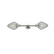 Franklin Restoration Geneseo 2 Light 7 inch Polished Nickel Bath Vanity Light Wall Light, Franklin Restoration