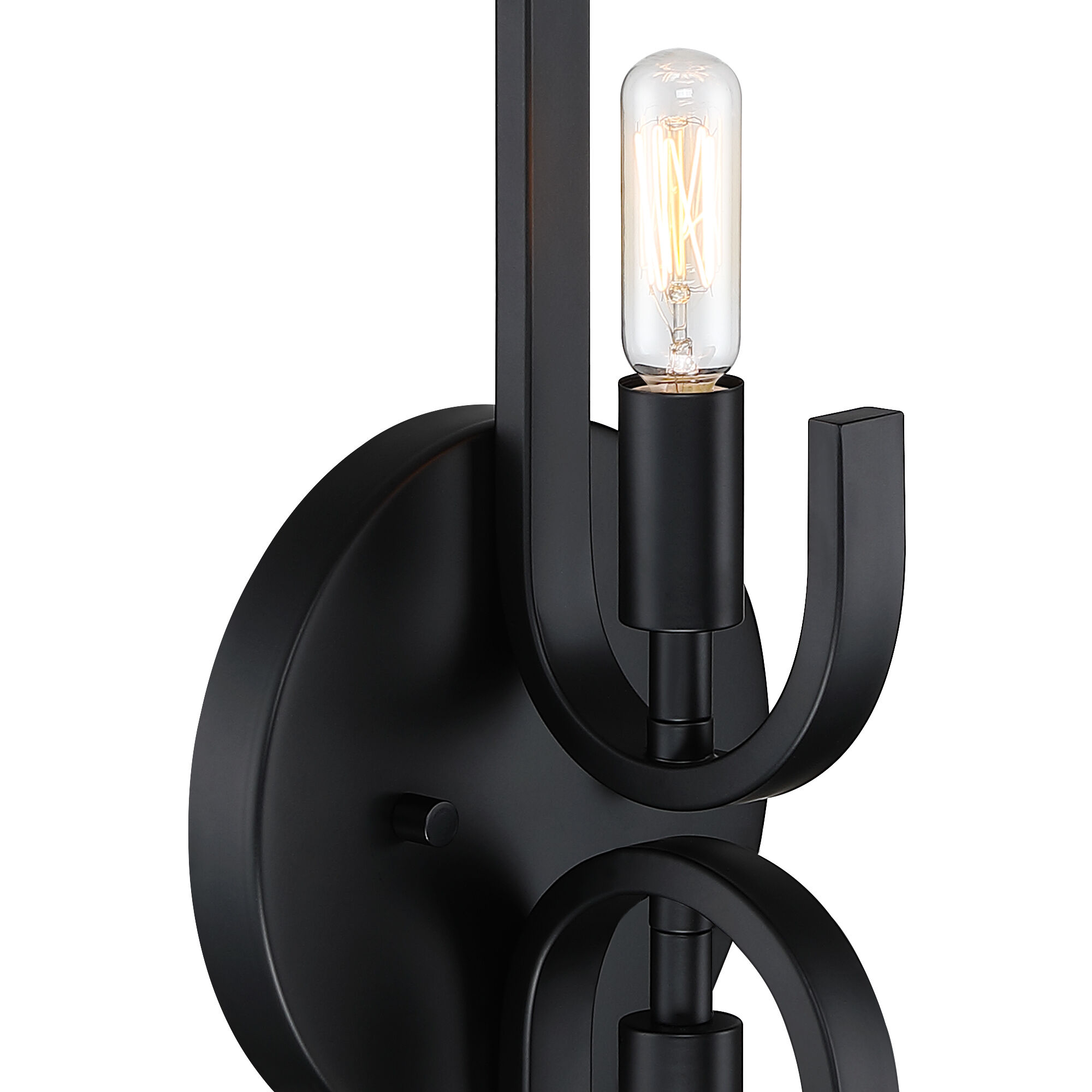 Skye 2 Light 6.25 inch Matte Black Wall Sconce Wall Light