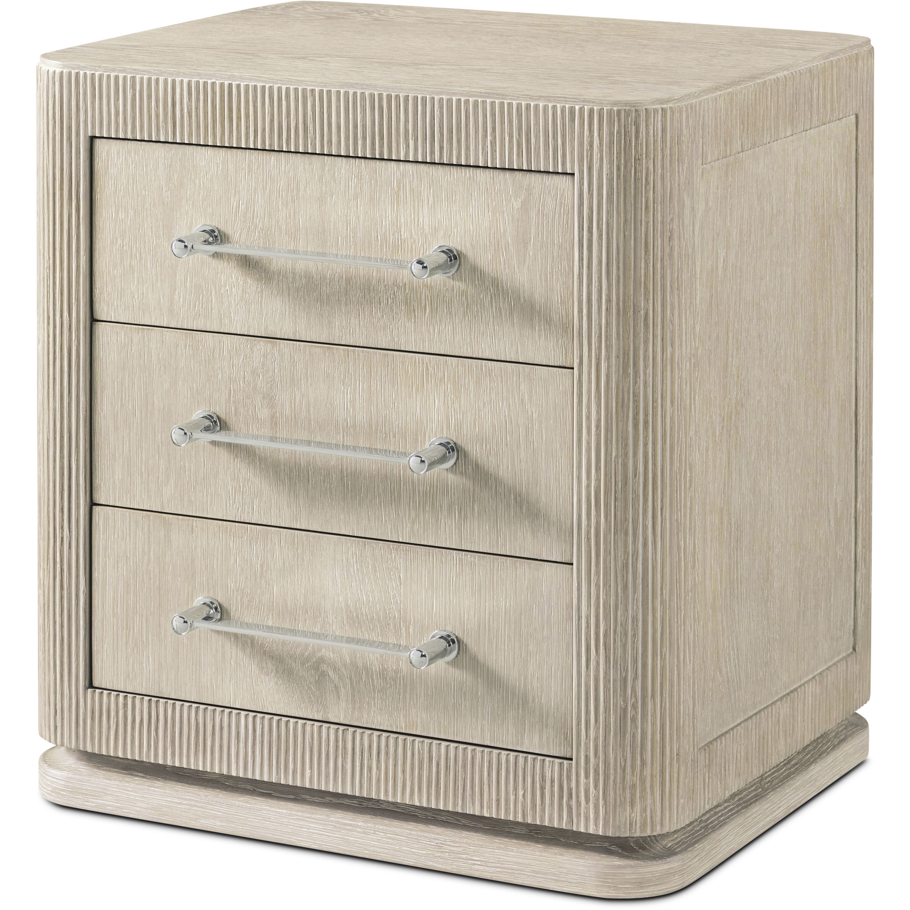 Horizon 24 X 22 inch Day Nightstand, Wooden, 3-Drawer