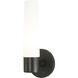Saber 1 Light 5 inch Coal Wall Sconce Wall Light in Incandescent