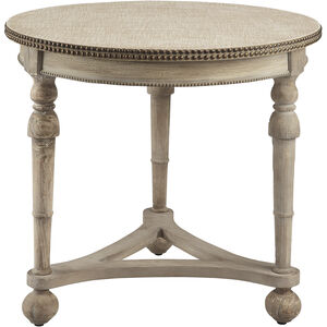Wyeth 29 inch Antique Cream Accent Table