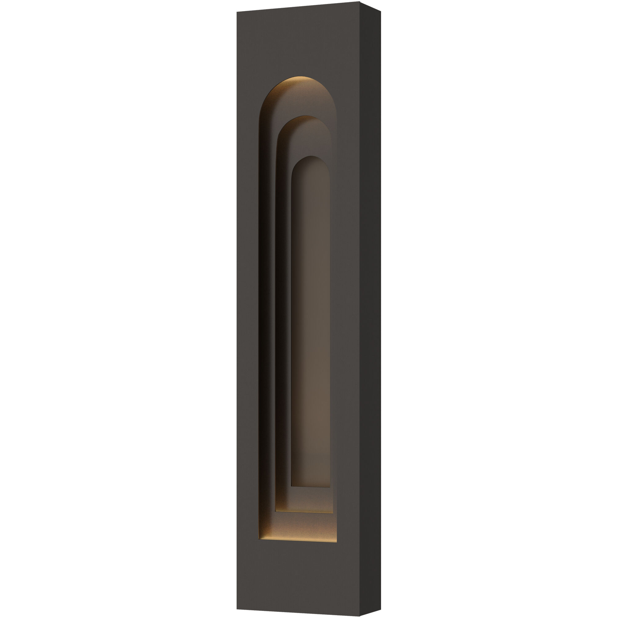 Art + Alchemy Procession Arch 2 Light 40 inch Coastal Oil Rubbed Bronze with Coastal Dark Smoke Outdoor Wall Light in Coastal Oil Rubbed Bronze/Coastal Dark Smoke