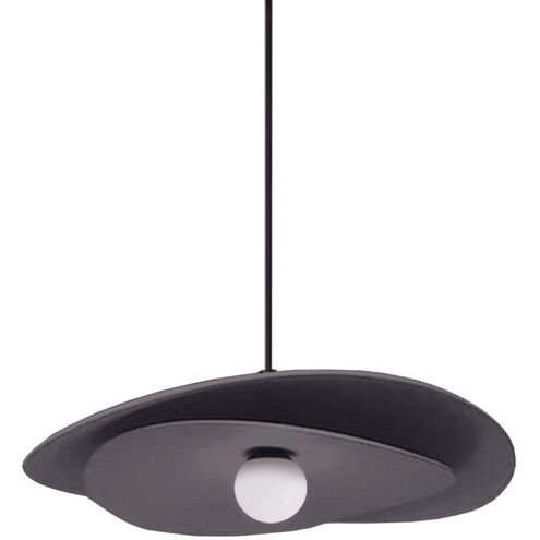 Paven LED 20 inch Matte Black Pendant Ceiling Light