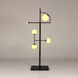 Dasha 73 inch 40.00 watt Matte Black Floor Lamp Portable Light