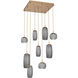 Vessel 9 Light Pendant