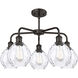 Waverly 5 Light 24 inch Oil Rubbed Bronze Chandelier Ceiling Light