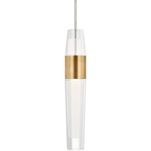 Sean Lavin Lassell 1 Light 12V Natural Brass Low-Voltage Pendant Ceiling Light