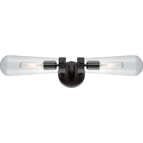 Beaker 2 Light 24 inch Aged Bronze Wall Sconce Wall Light