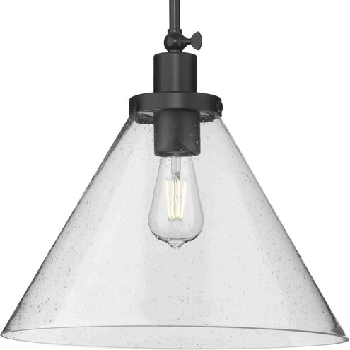 Hinton 1 Light 16 inch Matte Black Pendant Ceiling Light